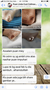 Testimoni CMX Kencing Manis